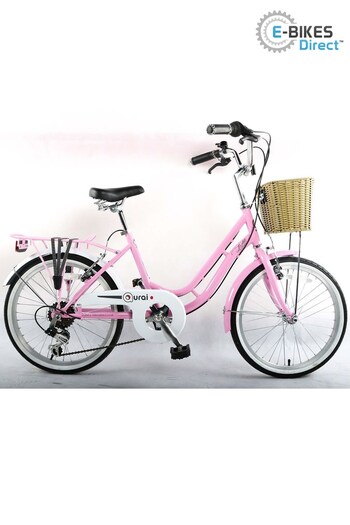 E-Bikes Direct Pink Aurai Lotti Junior Girls Traditional Heritage Bicycle (P84813) | £249
