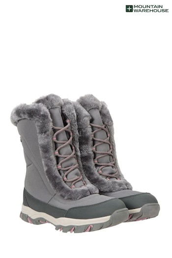 Mountain Warehouse Green Ohio Womens Snow sneakerheads Boots (P85660) | £59