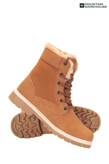 Mountain Warehouse Brown Womens Casual Waterproof Boots (P85679) | £88