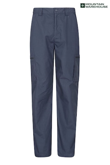 Mountain Warehouse Blue Trek II Mens Trousers JOMA (P85873) | £28