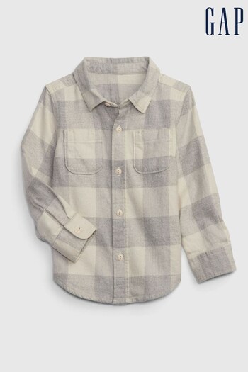 Gap Multi Flannel Check Long Sleeve Shirt (P86537) | £18