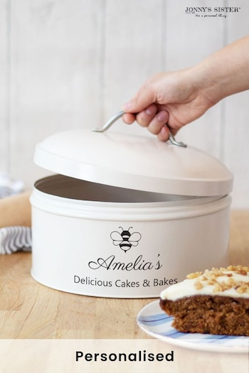Personalised Bee Cake Tin by Jonny's Sister (P86834) | £46