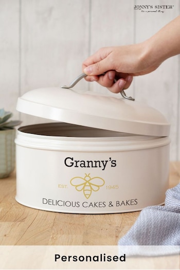 Personalised Bee Cake Tin by Jonny's Sister (P86835) | £46