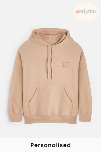 Personalised Mens Suede Hoodie by Dollymix (P86846) | £24