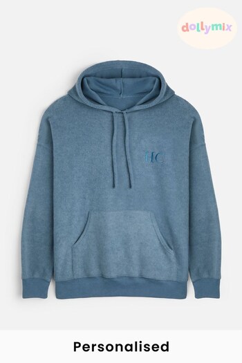 Personalised Mens Suede Hoodie by Dollymix (P86848) | £24