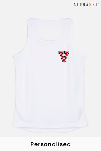 Personalised Monogram Vest by Alphabet (P87474) | £9