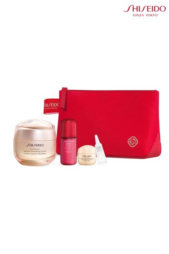 Shiseido Benefiance Wrinkle Smoothing Cream Pouch Set (P87528) | £81