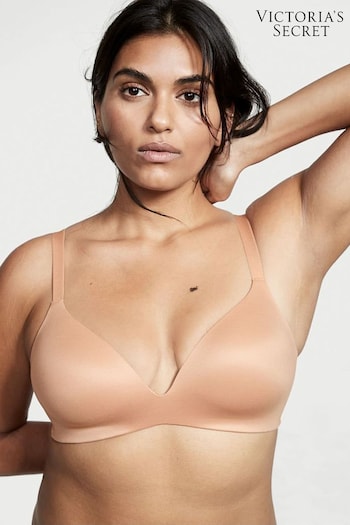 Victoria's Secret Toasted Sugar Nude Smooth Lightly Lined Plunge Non Wired Bra (P87720) | £35