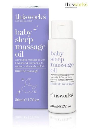 This Works Baby Sleep Massage Oil 50ml (P87799) | £12