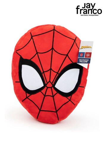 Jay Franco Red Spider-Man Disney Character Shaped Pillow Cushion (P87969) | £17