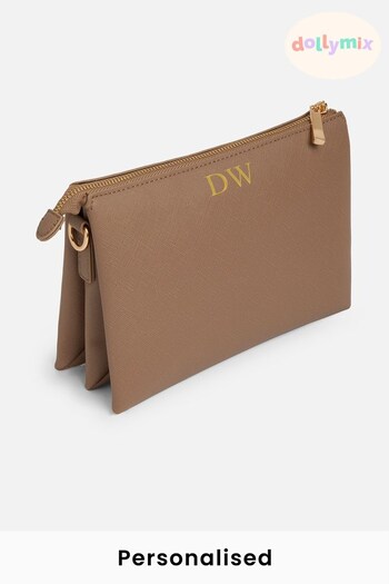 Personalised Soft Cross Body Bag by Dollymix (P88106) | £32
