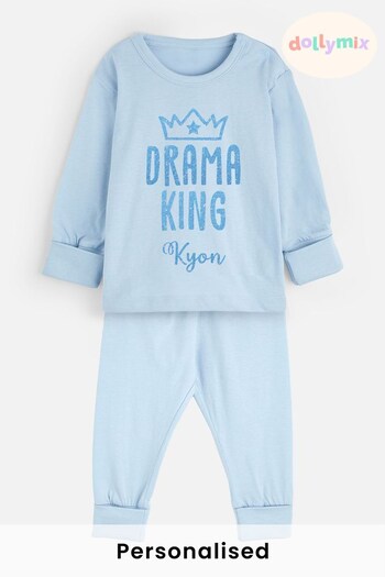 Personalised Drama King Pyjamas by Dollymix (P88249) | £19