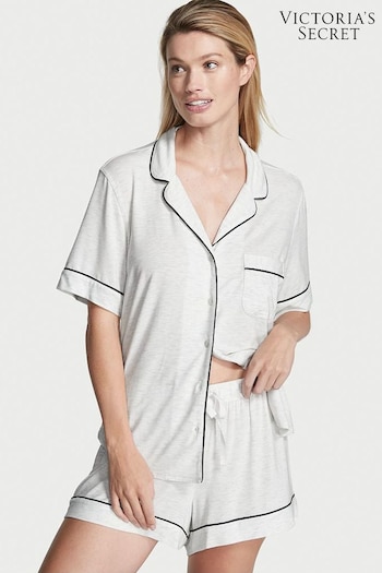 Victoria's Secret Snow Heather Grey Modal Short Pyjamas (P88546) | £55