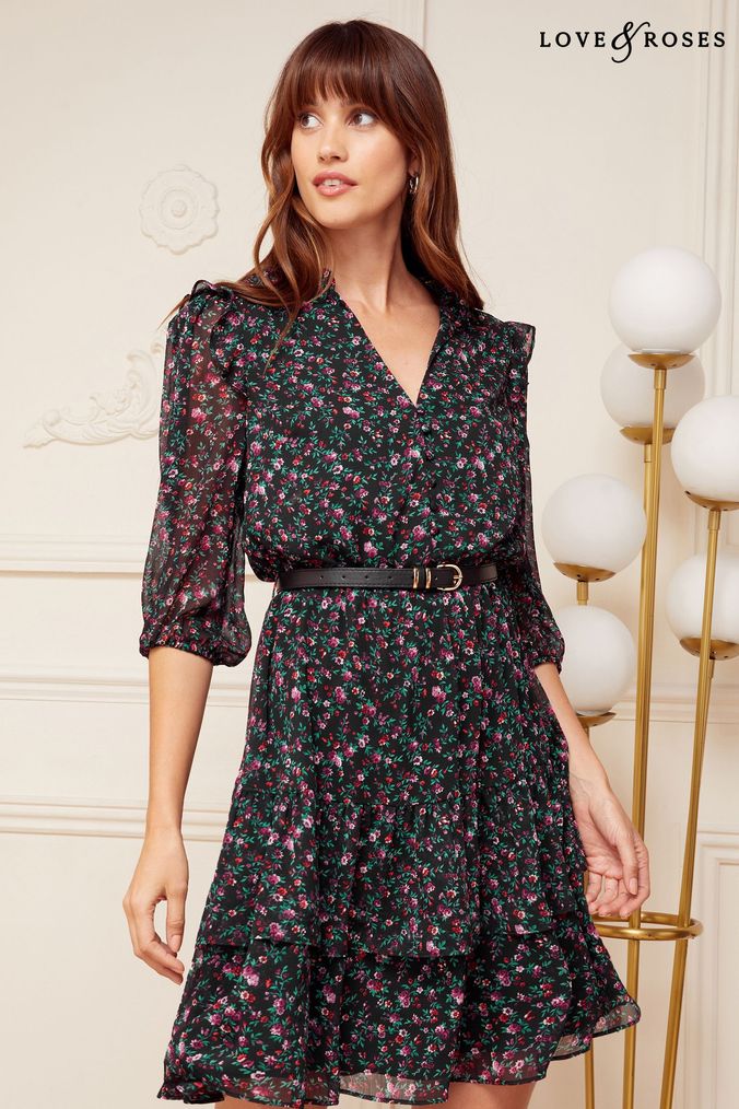 Pink day dresses store uk