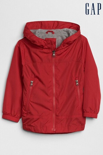 Gap Red Jersey-Lined Windbuster (P89354) | £25