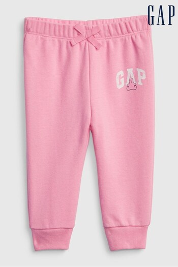 Gap Pink Logo Joggers - Baby (P89509) | £15