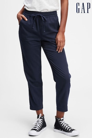 Gap Blue Easy Straight Pull-On son Trousers (P89946) | £35