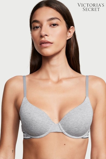 Buy Women's Bras 38 D Grey Demi Victoria's Secret Low Impact Lingerie  Online
