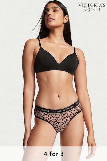 Victoria's Secret Cameo Basic Animal Leopard Logo Hipster Knickers (P90971) | £9