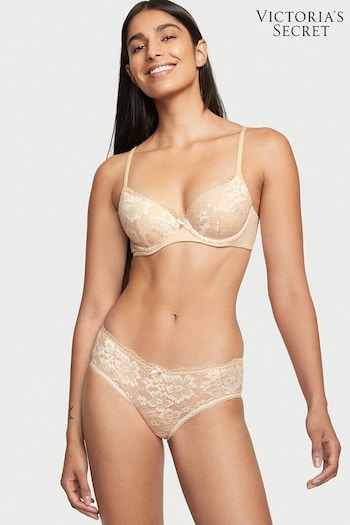 Victoria's Secret Champagne Nude Lace Hipster Knickers (P90994) | £14