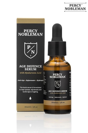 Percy Nobleman Age Defence Serum with Hyalruonic Acid 30ml (P91387) | £14