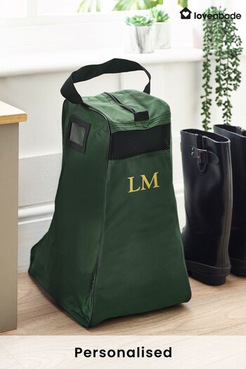 Personalised Initial Wellie Boot Bag by Loveabode (P91539) | £27