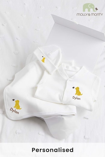 Personalised Puppy Starter Pack Gift Set by Molly & Monty (P93204) | £45