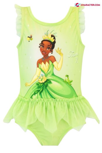 Character Green Princess & The Frog Disney Swimsuit (P93695) | £14