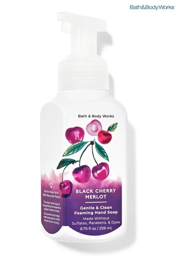 Bath & Body Works Black Cherry Merlot Gentle Clean Foaming Hand Soap 259 mL (P94337) | £10