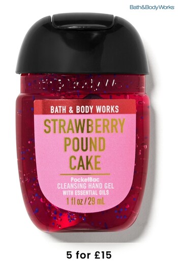 Bath & Body Works Strawberry Pound Cake Cleansing Hand Gel 29 mL (P94365) | £4