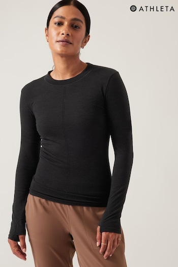 Athleta Black Ascent Seamless Top (P94752) | £85