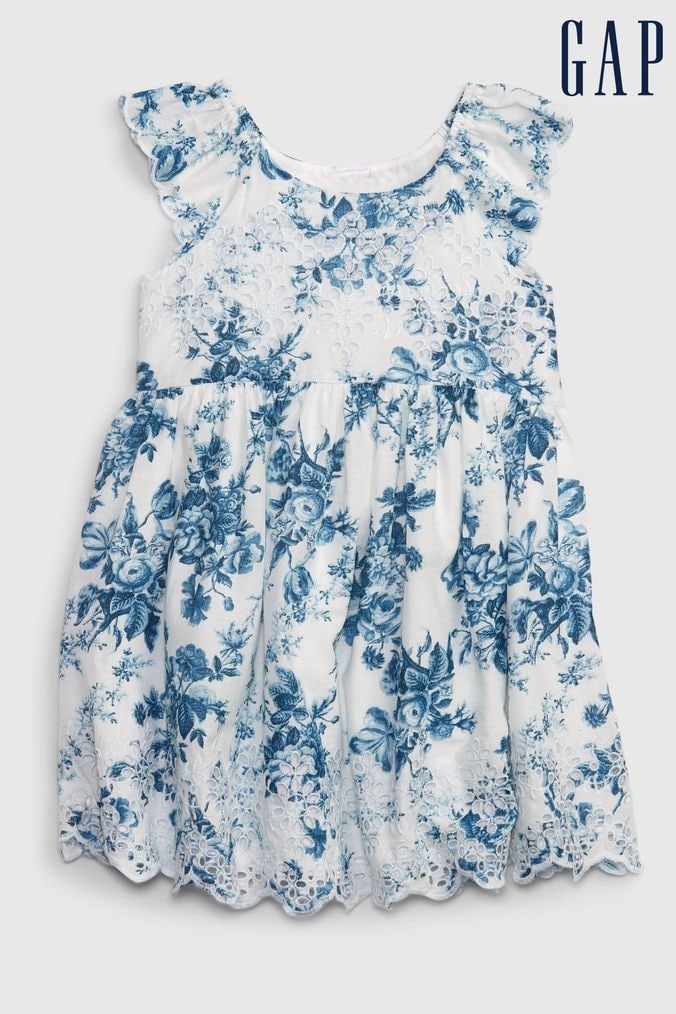 Gap girls hotsell white dress