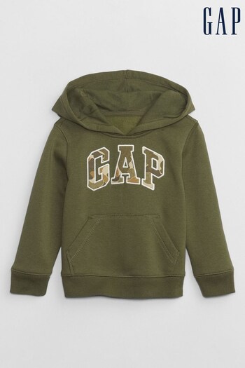 Gap Green Logo Sleeve Hoodie (P96073) | £20
