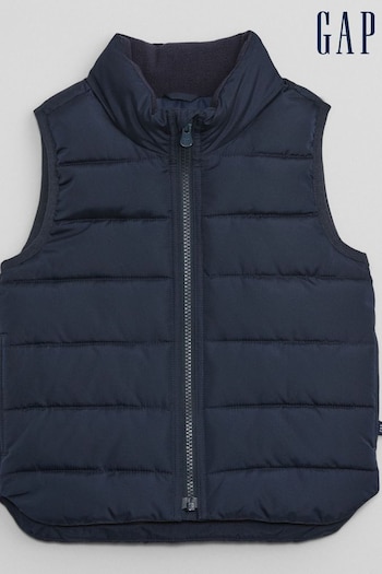 Gap Blue Cold Control Puffer Water Resistant Gilet (P96075) | £18