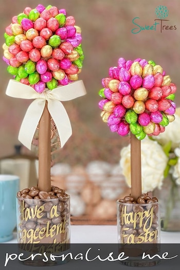 Personalised Foil Egg Tree by Sweet Trees (P96763) | £28 - £38