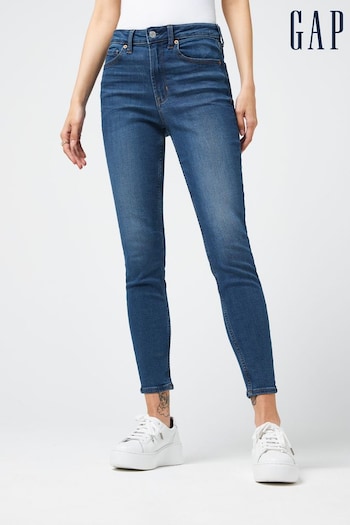 Gap Mid Wash Blue High Waisted Universal Jegging (P96826) | £45