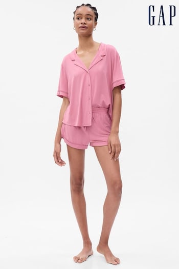 Gap Pink Soft Pyjama Shorts (P96910) | £20