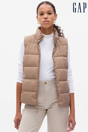 Gap Brown ColdControl Puffer Sleeveless Vest (P96916) | £40