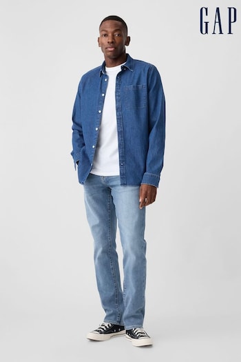 Gap Light Wash Blue Stretch Slim Fit Soft Wear Washwell Jeans (P96952) | £50