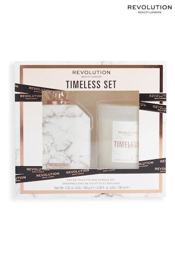Revolution Timeless Candle and Eau De Toilette Gift Set (P97624) | £12