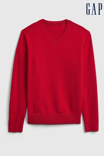 Gap Red Organic Cotton Uniform Jumper (P97701) | £16