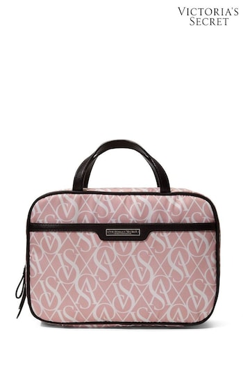 Victoria's Secret Black/Pink Jetsetter Hanging Cosmetic Case (P98177) | £35