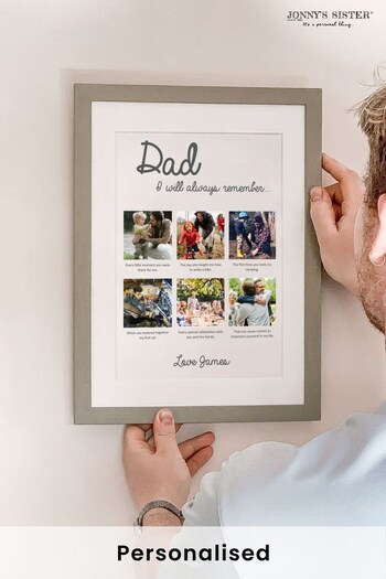 Personalised Father's Day Photo Print by Jonny's Sister (P98625) | £34