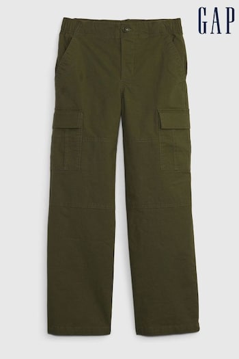 Gap Green Parachute Cargo Trousers (4-13yrs) (P98796) | £30