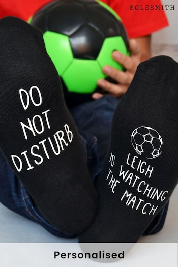 Personalised Do Not Disturb Socks by Solesmith (P98886) | £15