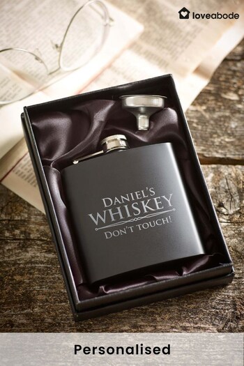 Personalised Hip Flask by Loveabode (P99018) | £15