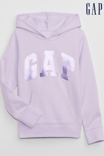 Gap Purple Logo Pull Over Hoodie (P99225) | £25