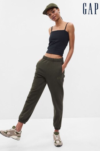 Gap Khaki Green Vintage Soft Logo Joggers (P99473) | £40