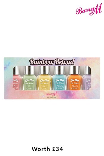 Barry M Nail Paint Gift Set Rainbow Reload (Worth £23) (Q00061) | £18