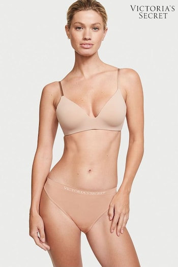 Victoria's Secret Sweet Praline Nude Hipster Seamless Logo Knickers (Q01618) | £9